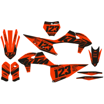 FLUO ORANGE DESIGN #1